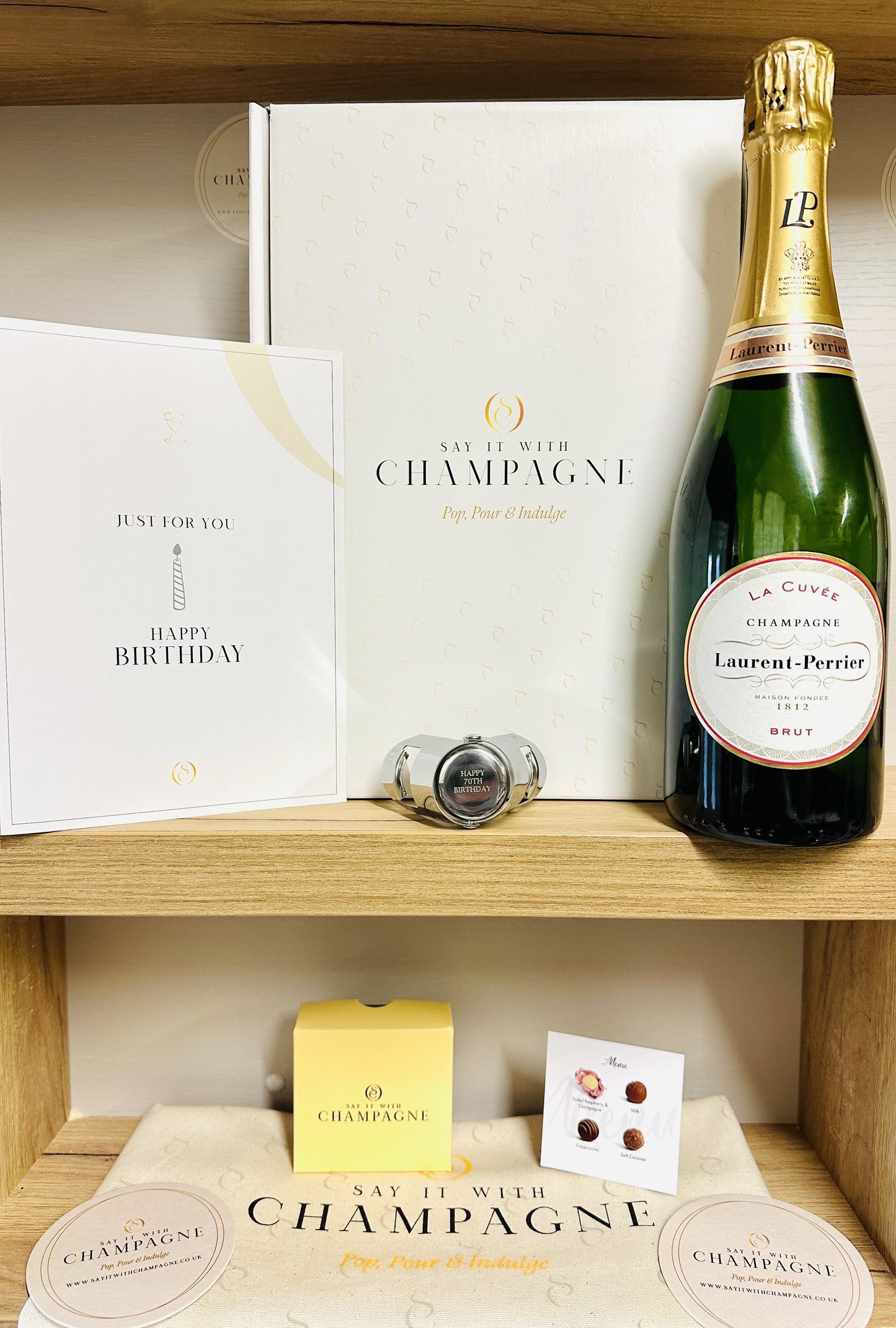 Milestone Birthday Champagne Gift Box