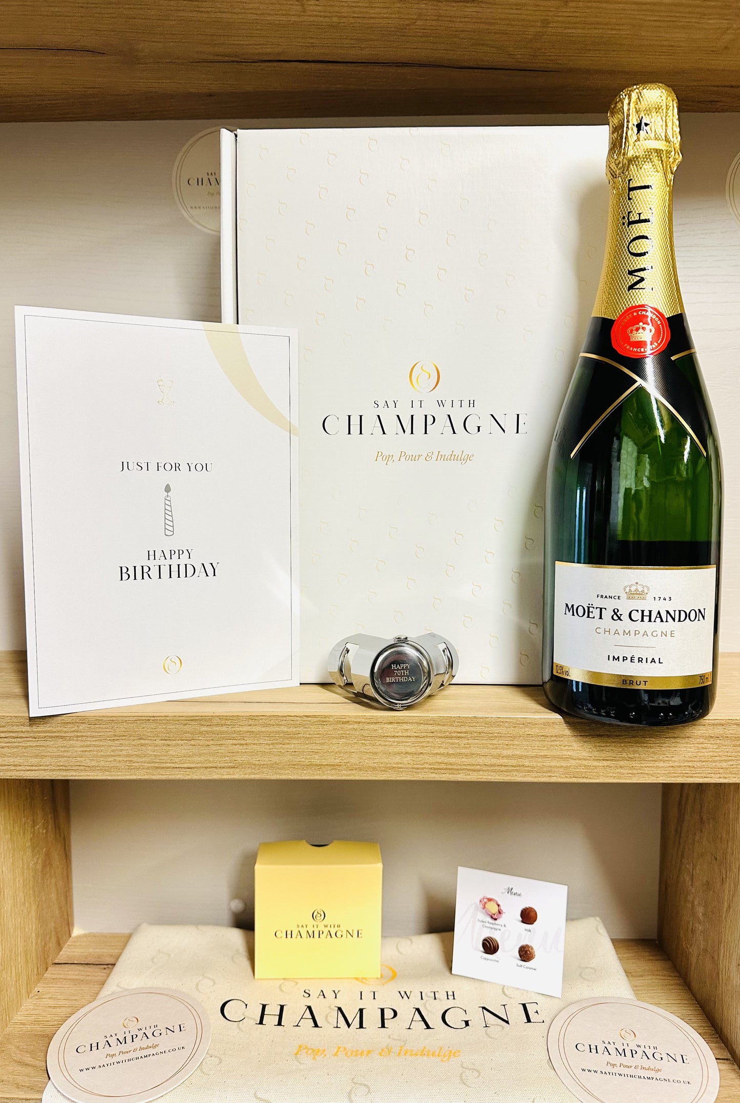 Milestone Birthday Champagne Gift Box