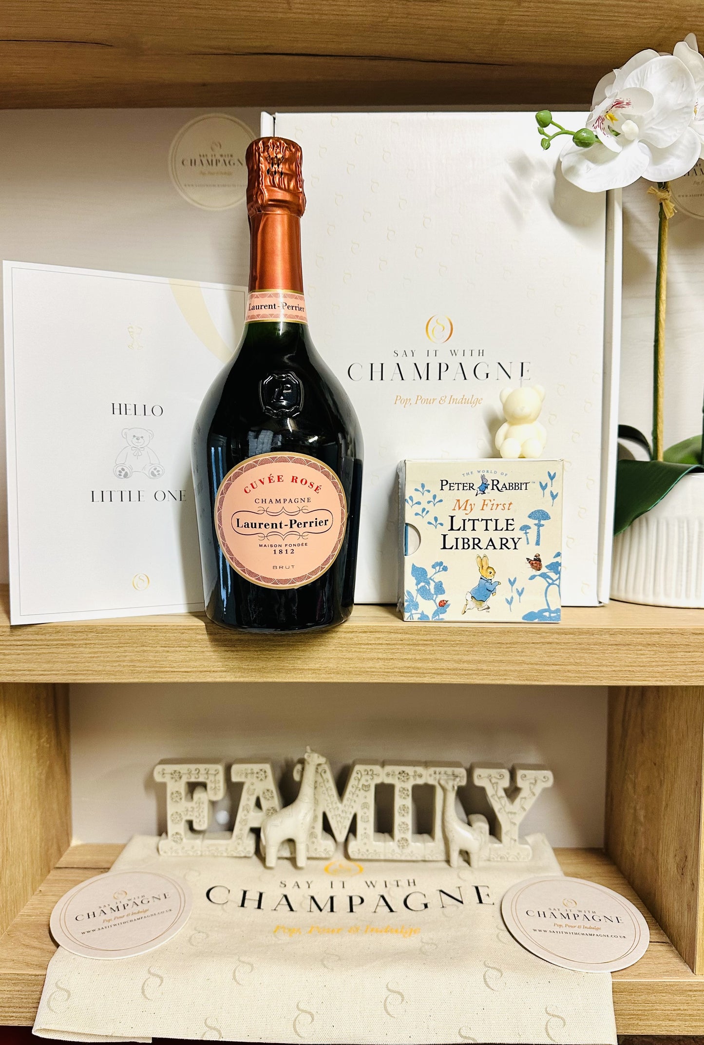 New Baby Rosé Champagne Gift Box