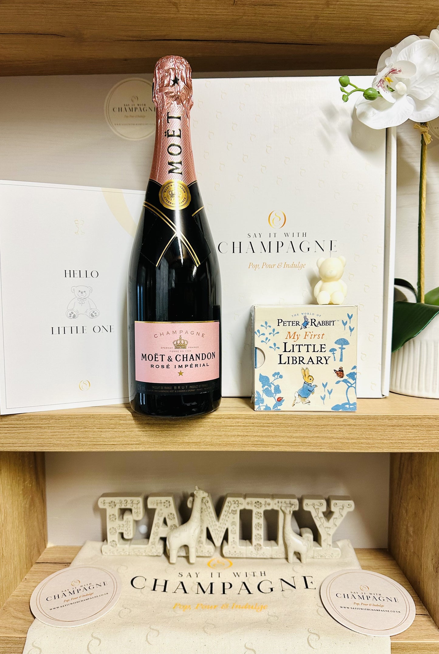 New Baby Rosé Champagne Gift Box