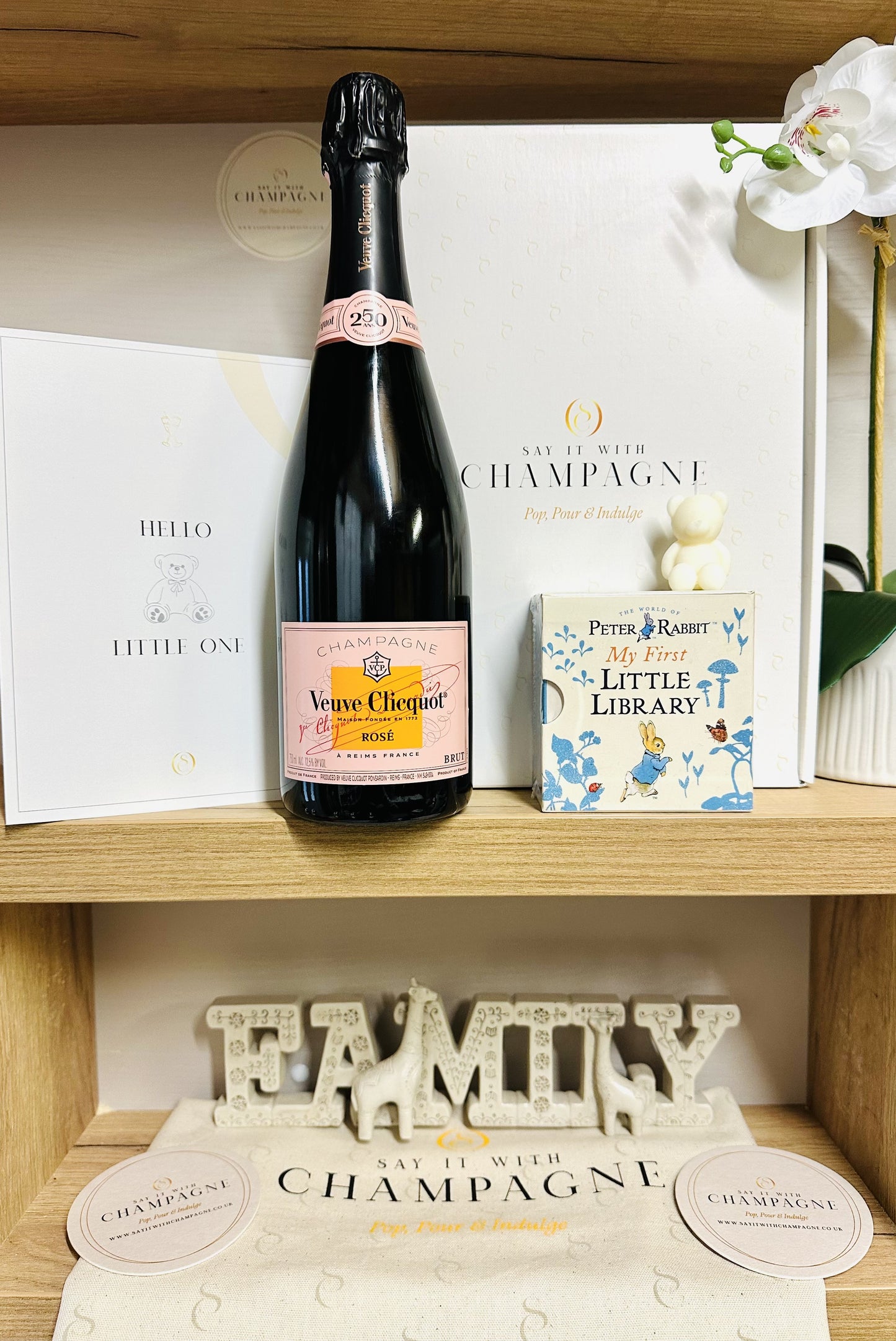 New Baby Rosé Champagne Gift Box