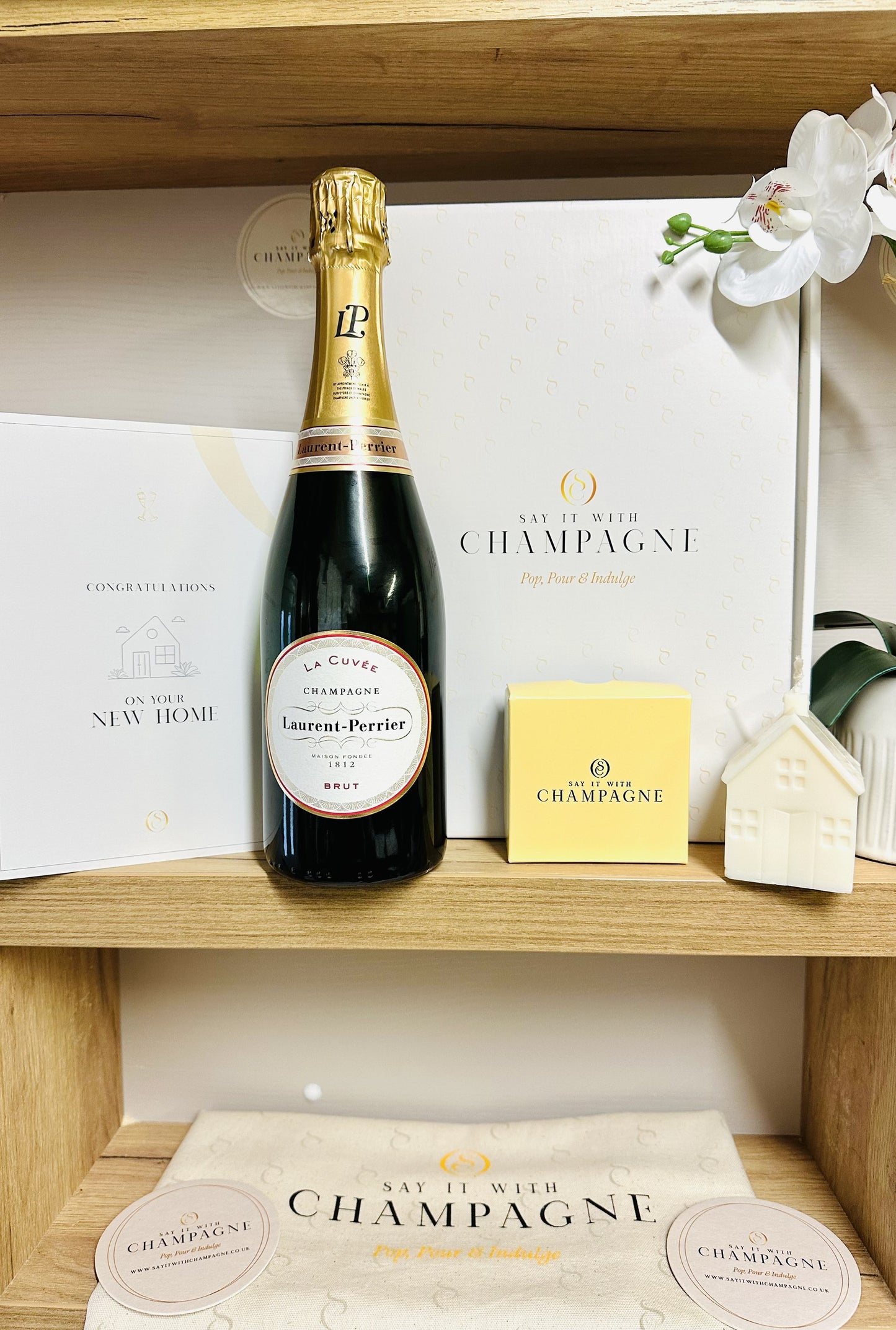 New Home Champagne Gift Box
