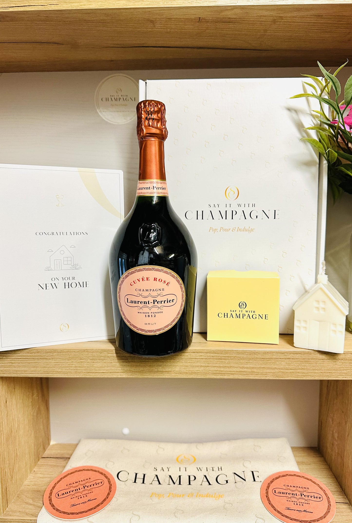 New Home Rosé Champagne Gift Box