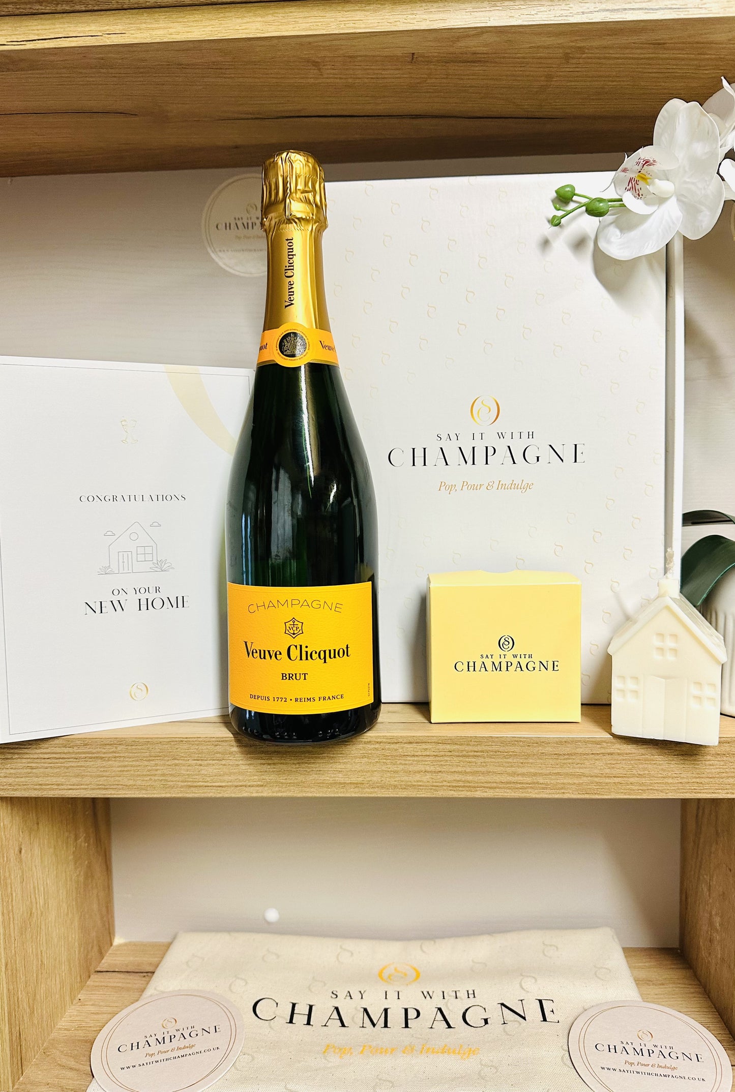 New Home Champagne Gift Box