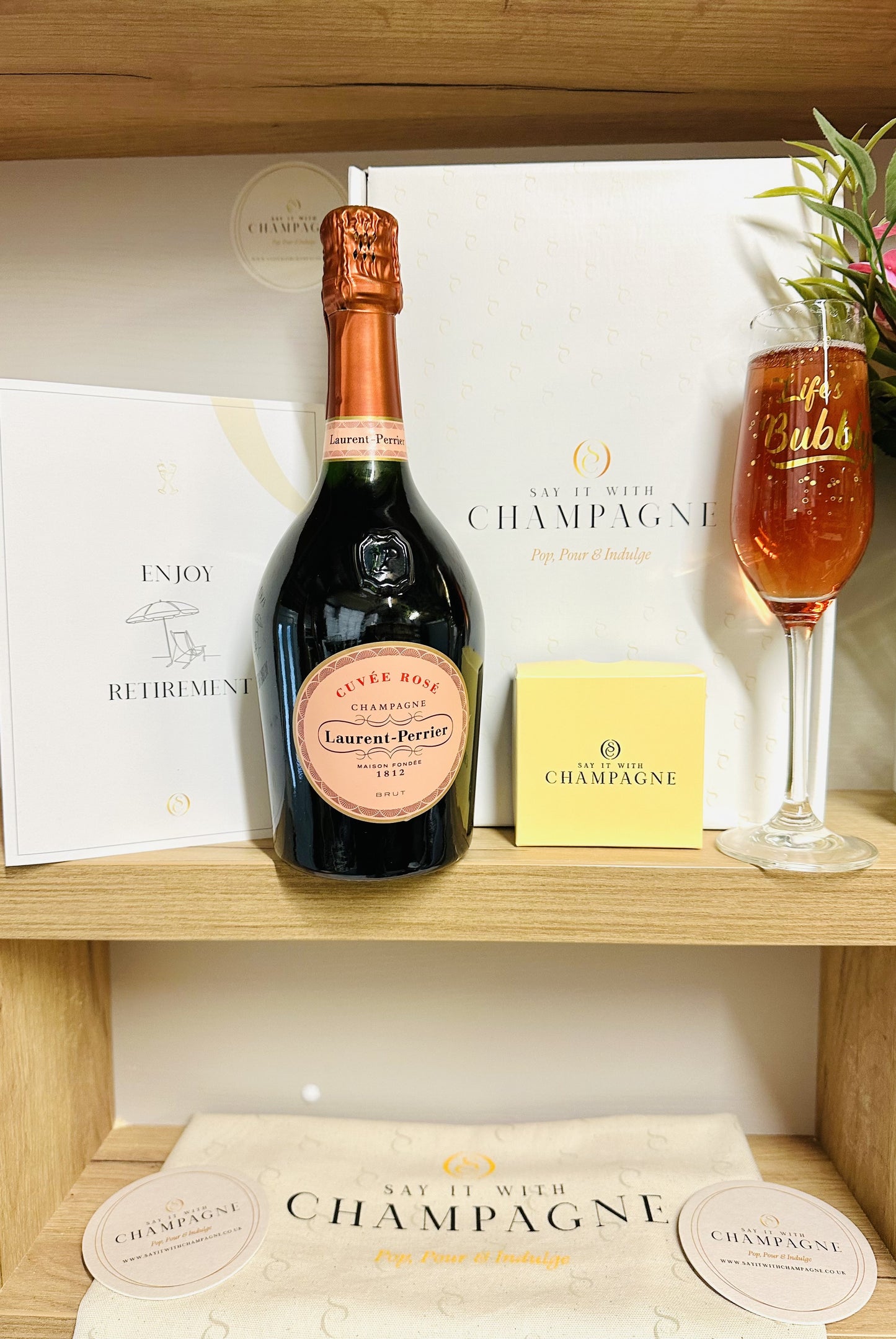 Retirement Rosé Champagne Gift Box