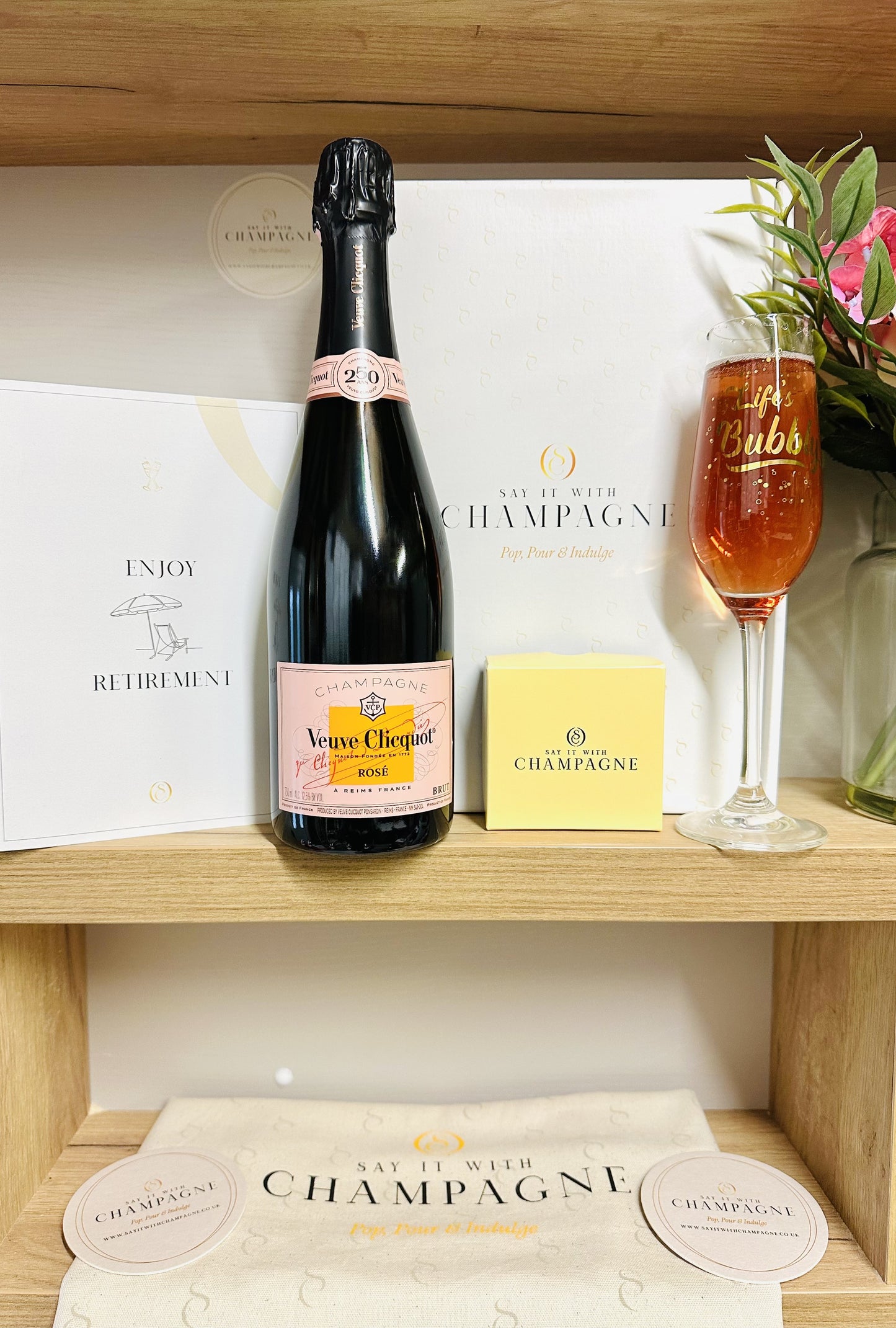 Retirement Rosé Champagne Gift Box