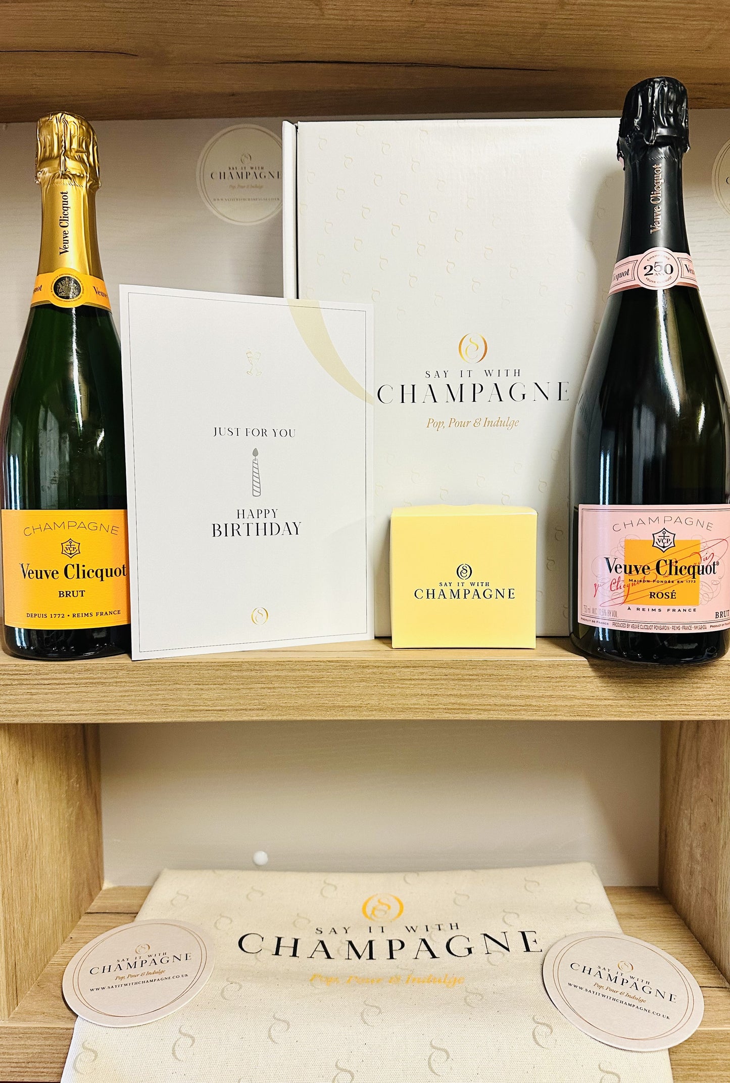 Veuve Clicquot Duo Bottle Champagne Gift Box