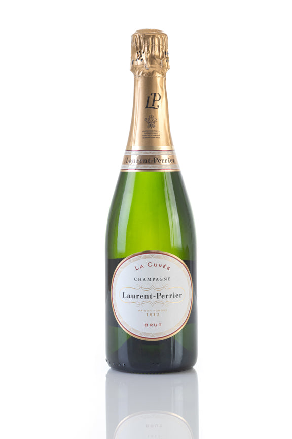 Laurent Perrier La Cuvée Brut Champagne with Branded LP Box