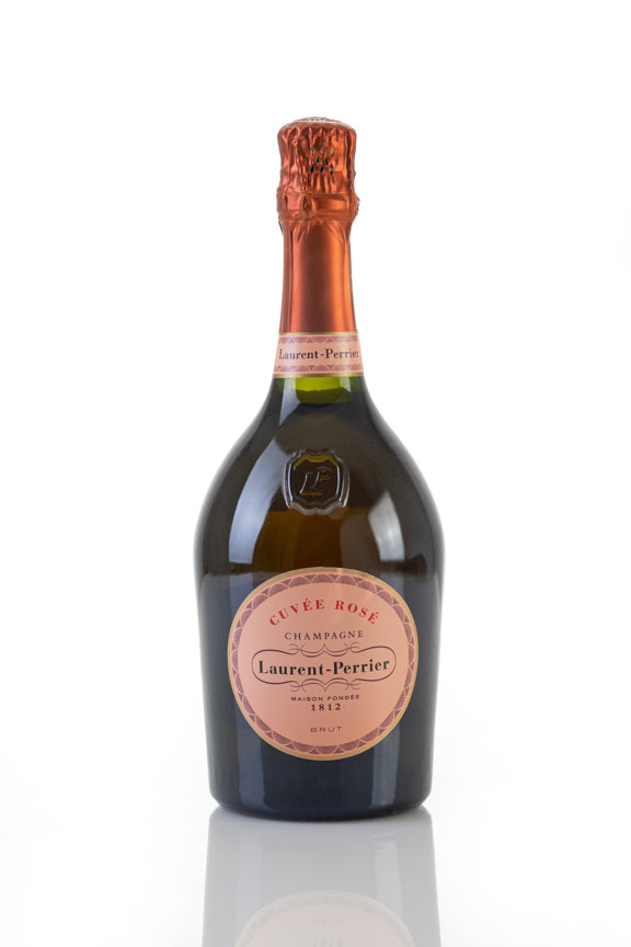 Laurent Perrier Cuvée Rosé Champagne with Branded LP Box