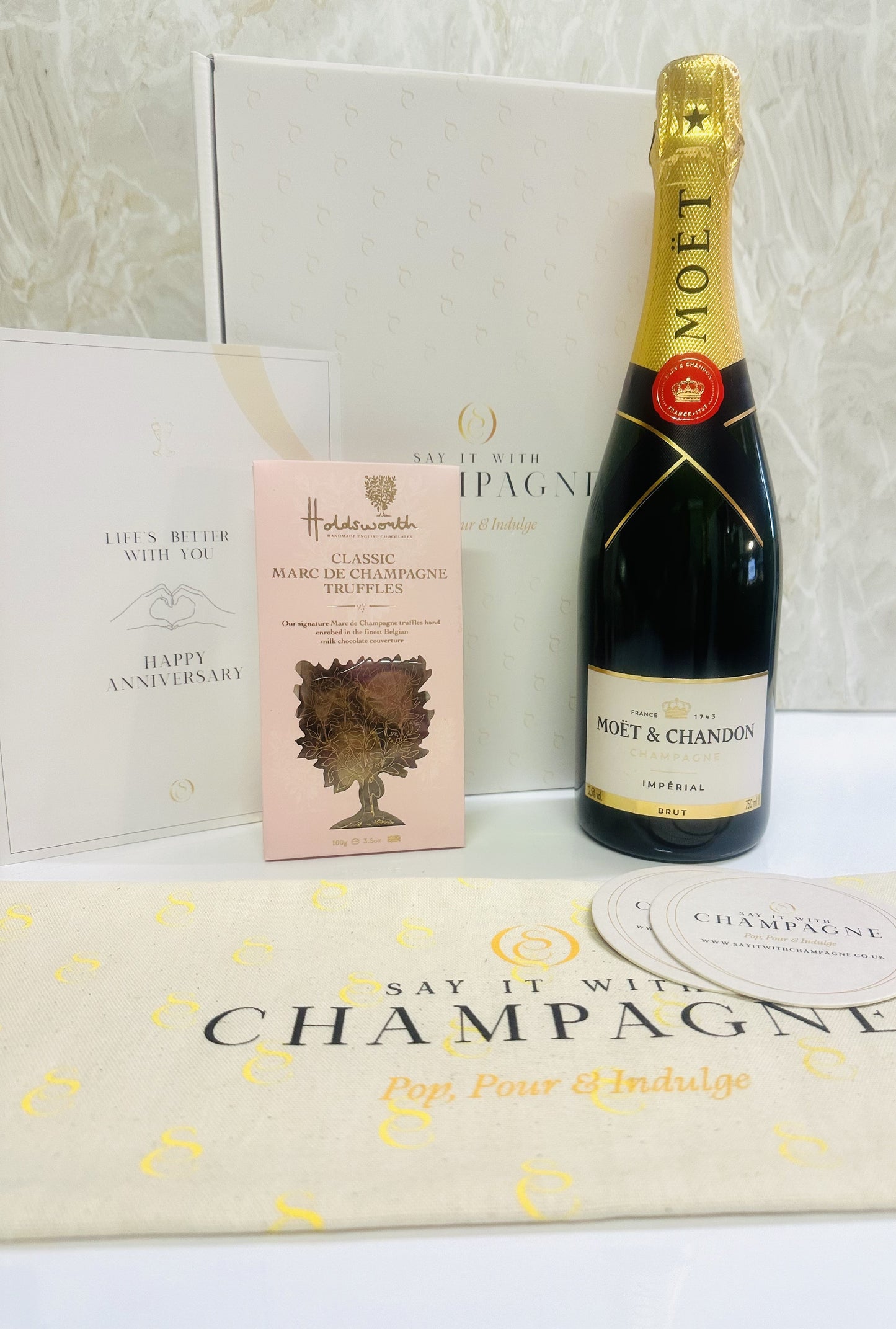 Anniversary Champagne Gift Box