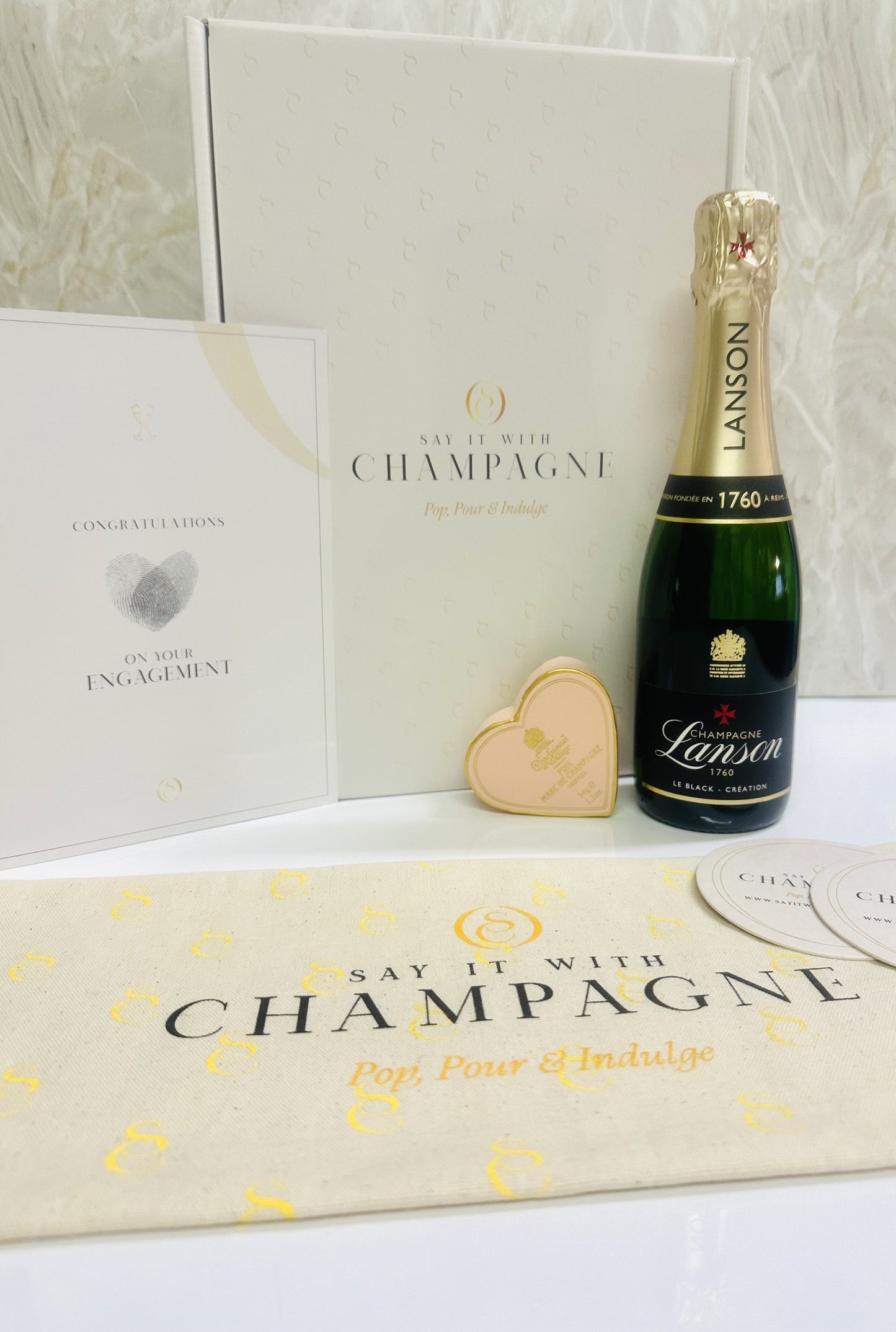 Engagement Champagne Gift Box