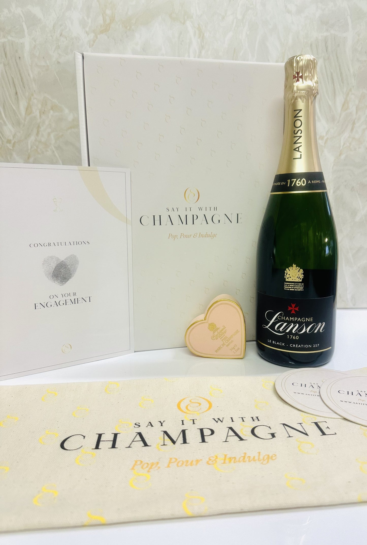 Engagement Champagne Gift Box