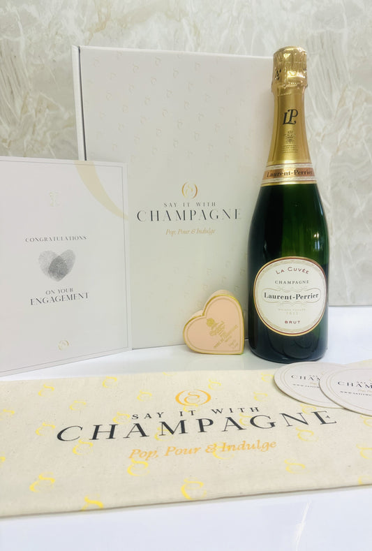 Engagement Champagne Gift Box