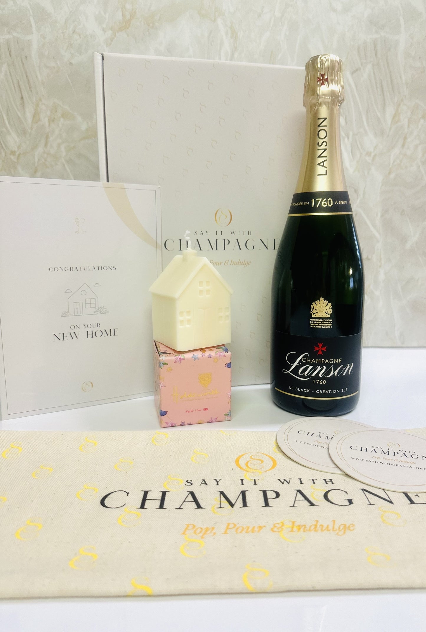 New Home Champagne Gift Box