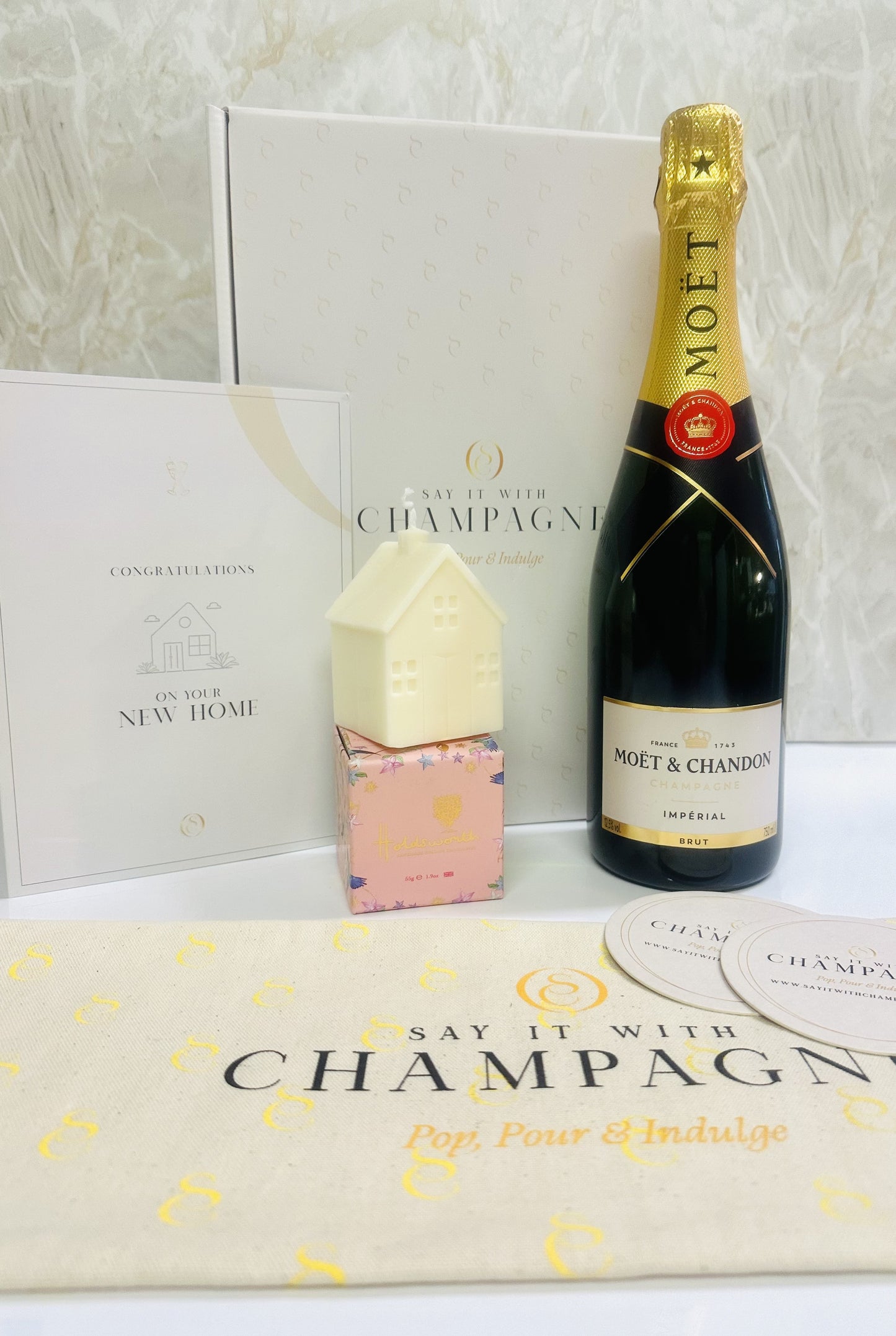 New Home Champagne Gift Box