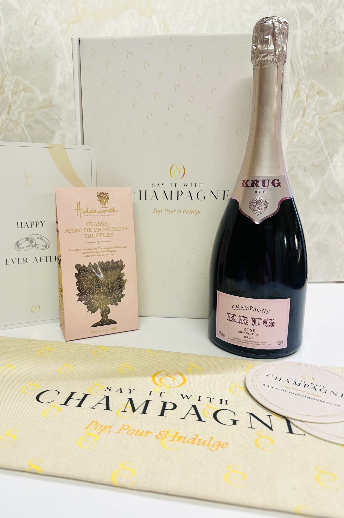 Krug Rosé 21ème Édition Champagne Gift Box