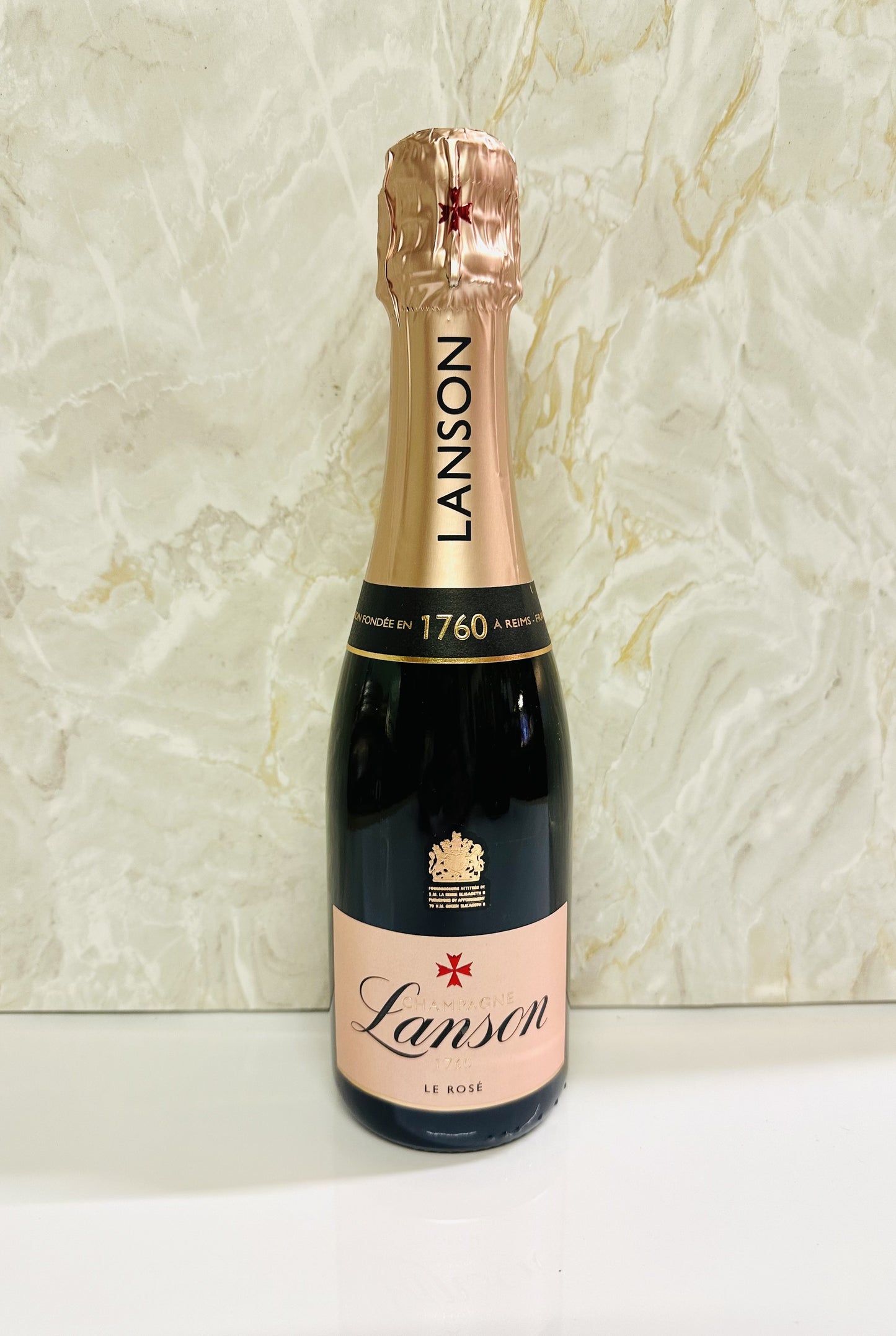 Lanson Rosé NV Champagne 37.5cl Single Bottle