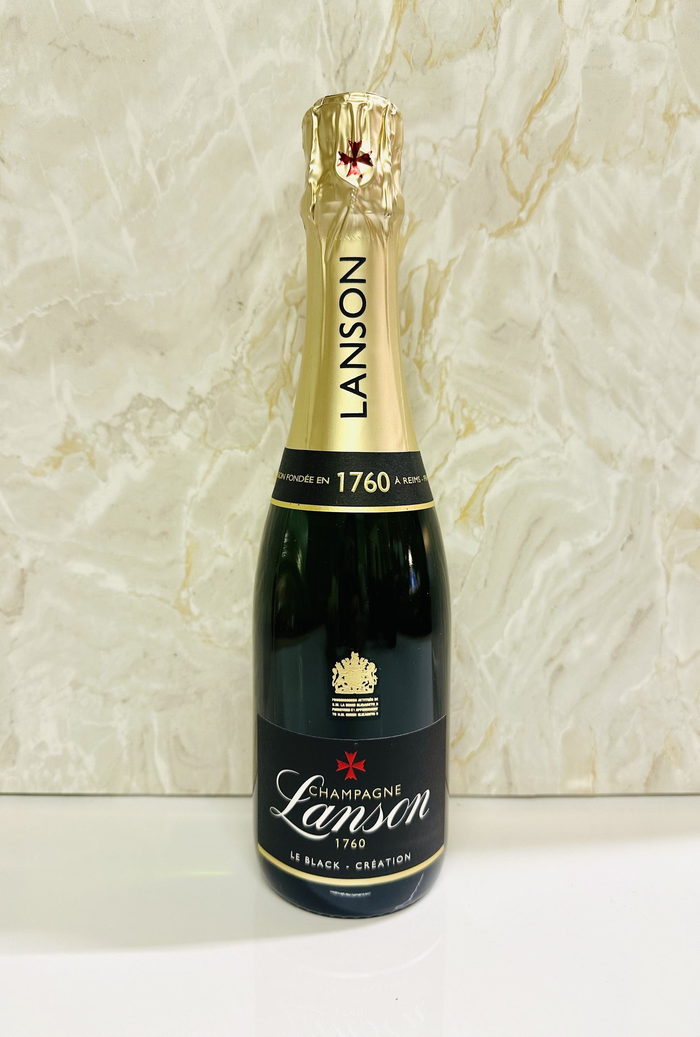 Lanson Black Label Brut NV 37.5cl Single Bottle Champagne