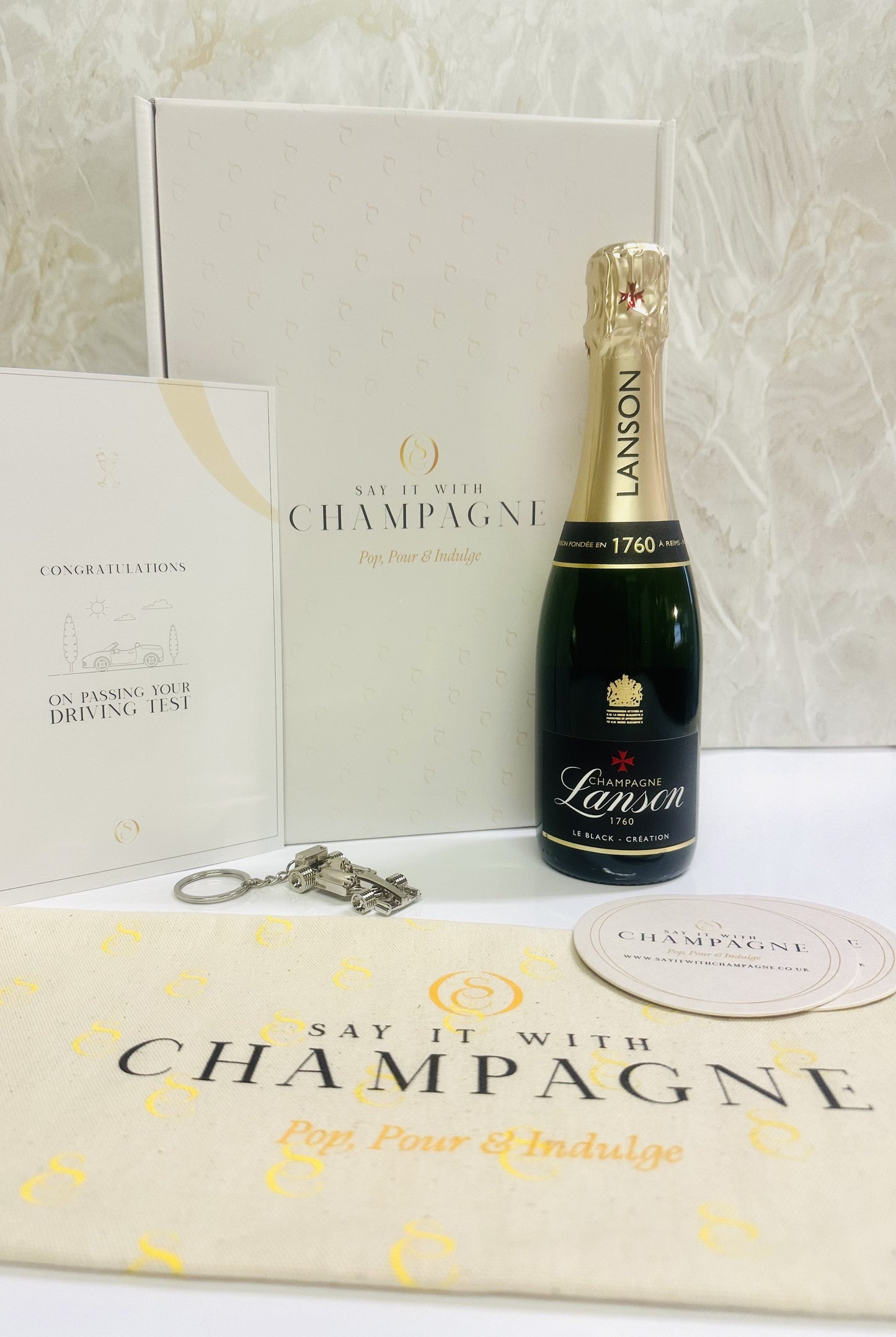 Driving Test Champagne Gift Box