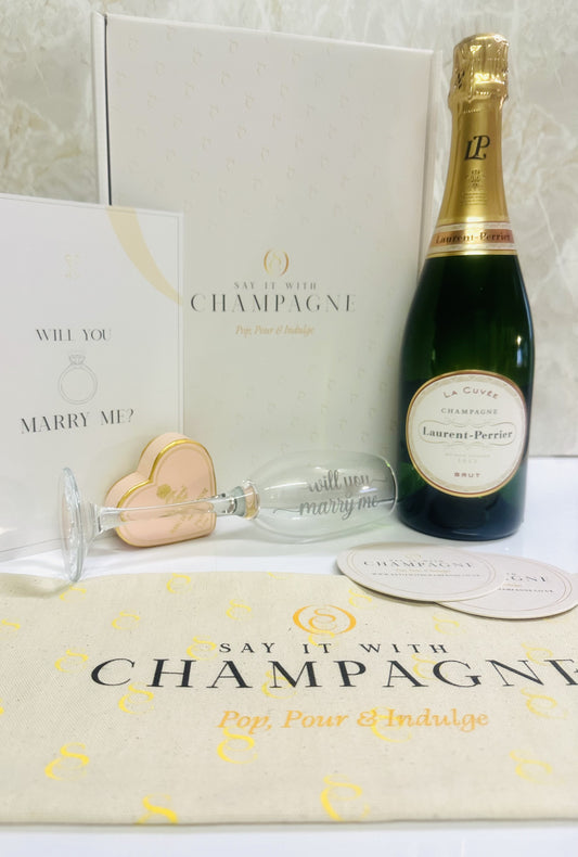 Marry Me Champagne Gift Box