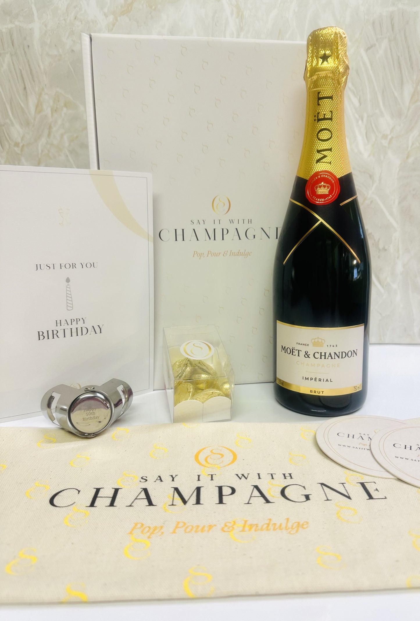 Milestone Birthday Champagne Gift Box