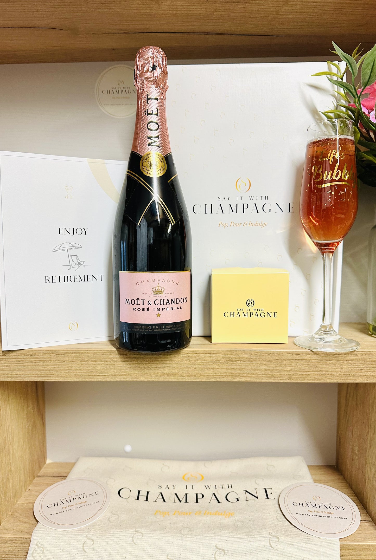 Retirement Rosé Champagne Gift Box